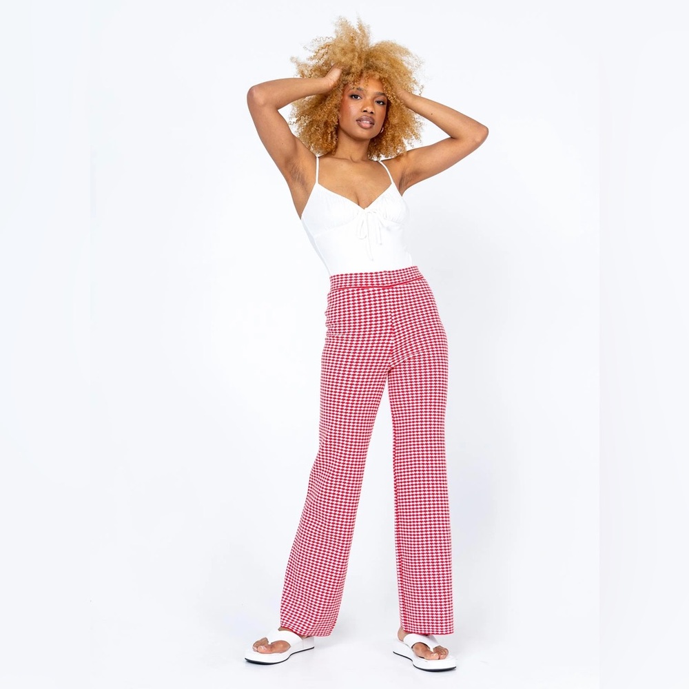NWOT Princess Polly wide leg knit pants, size M/L